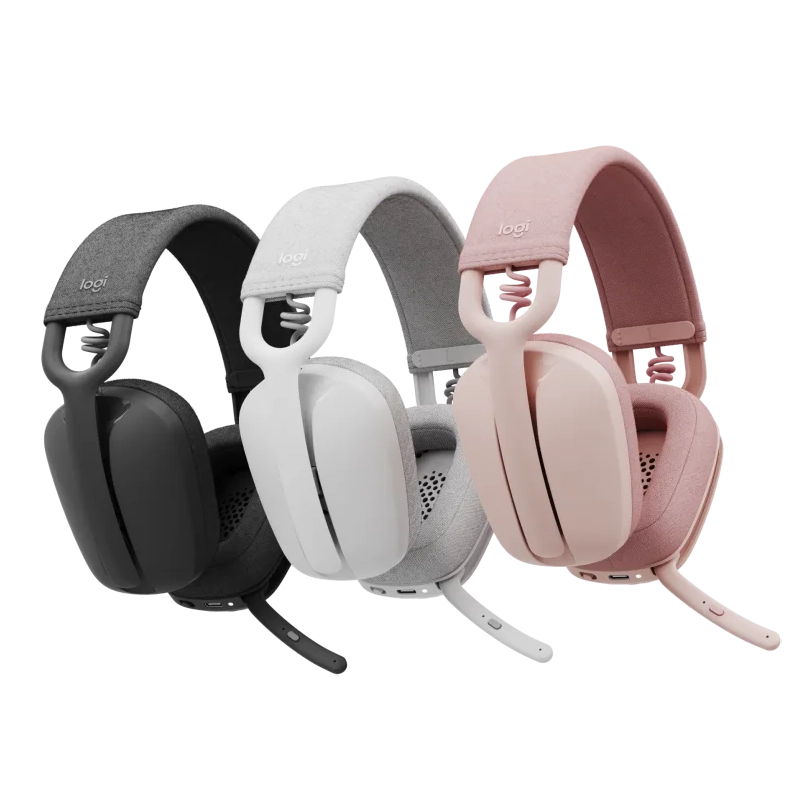 logitech vibe wireless noir rose blanc